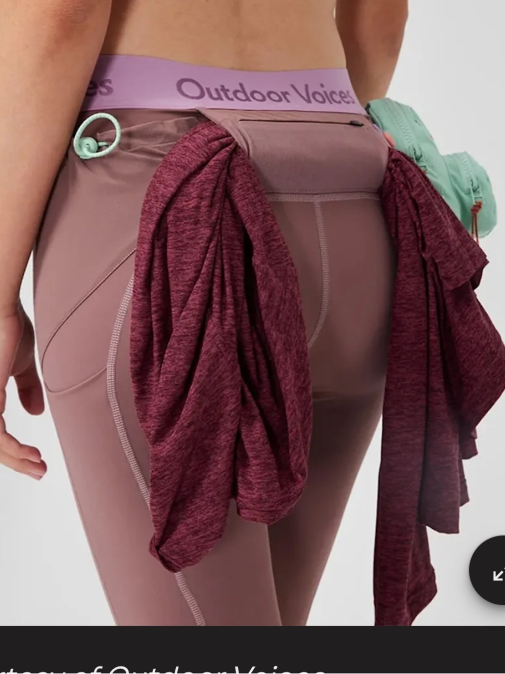 OV Mid rise trek legging